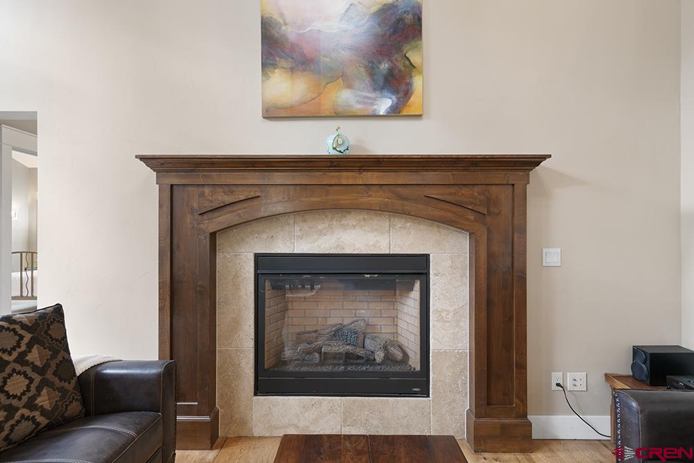 322 Window Lake Trail Durango, CO 81301 - Photo 20 of 35 a living room with a fireplace