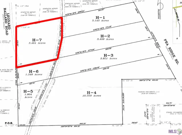$69,220 | Tbd H-7 Pea Ridge Road, Albany, LA 70711