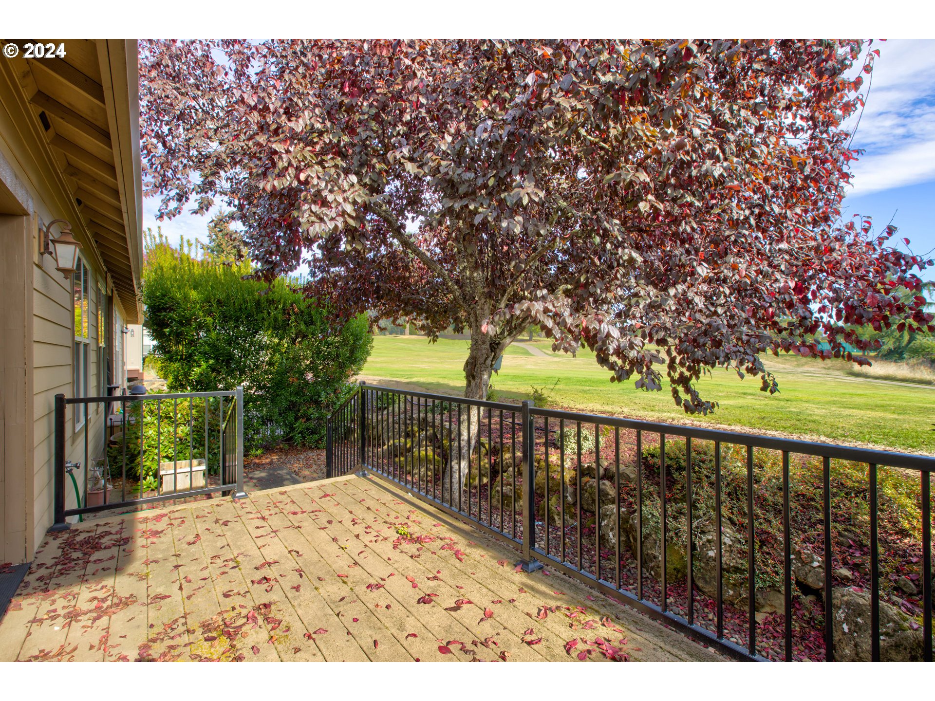 436 Backwater Loop Sutherlin, OR 97479 - Photo 3 of 46 a view of balcony with wooden floor