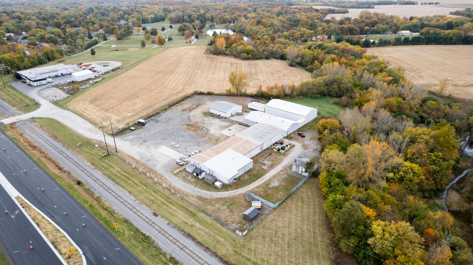 2627 Highway 121 Decatur, IL 62526 - Photo 2 of 13 an aerial view of a house