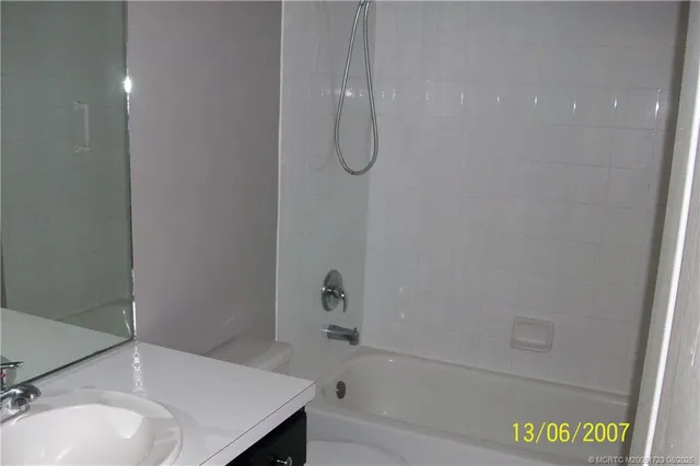 a bathroom with a sink and a bathtub