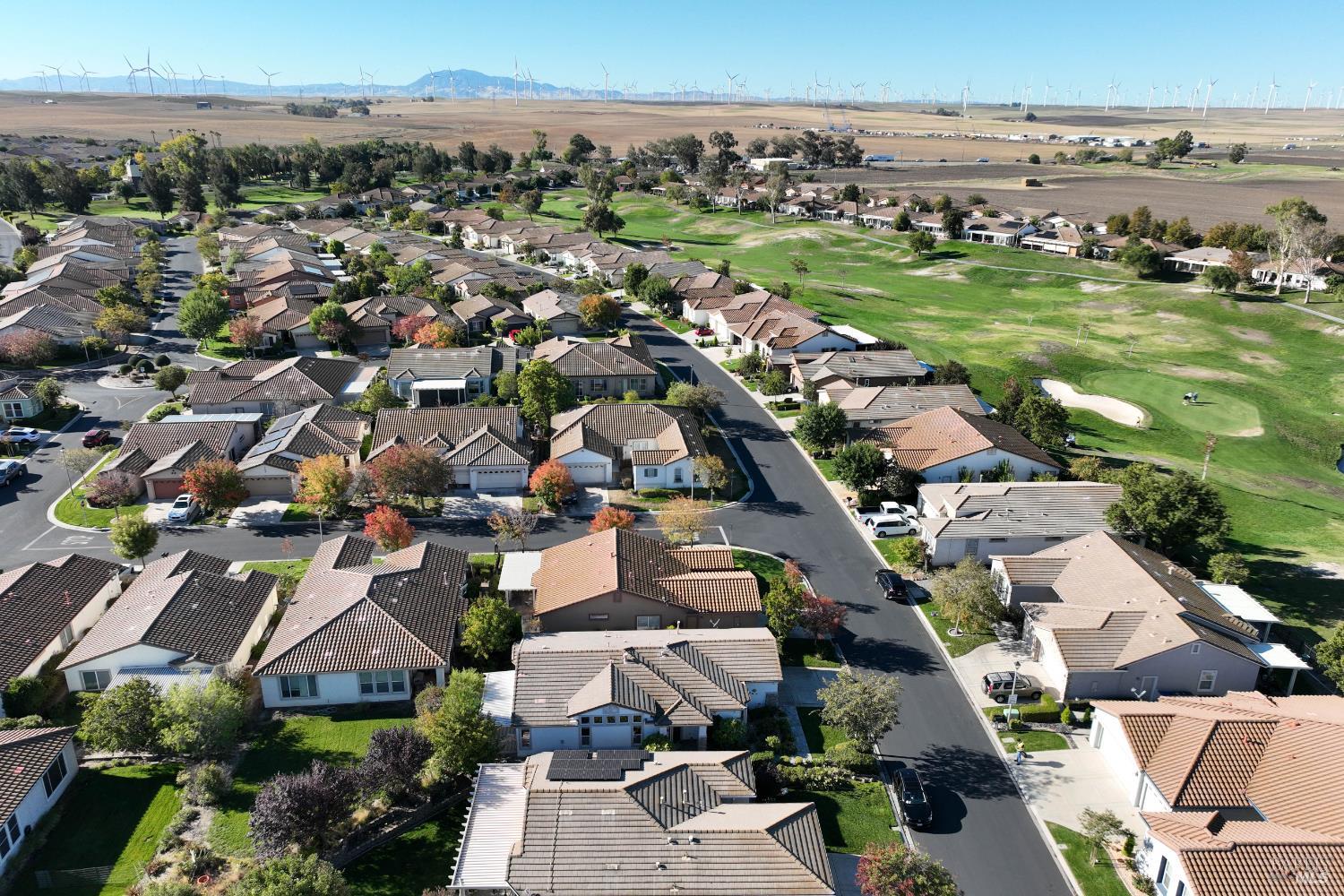 320 Spyglass Drive Rio Vista, CA 94571 - Photo 47 of 48 an aerial view of residential houses with outdoor space