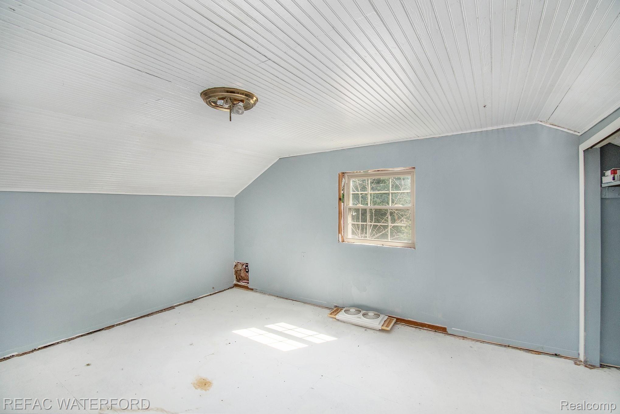 13604 Kimball Road Allenton, MI 48002 - Photo 14 of 32 Upstairs room 2, set up for master bedroom, two closets and ready to finish.