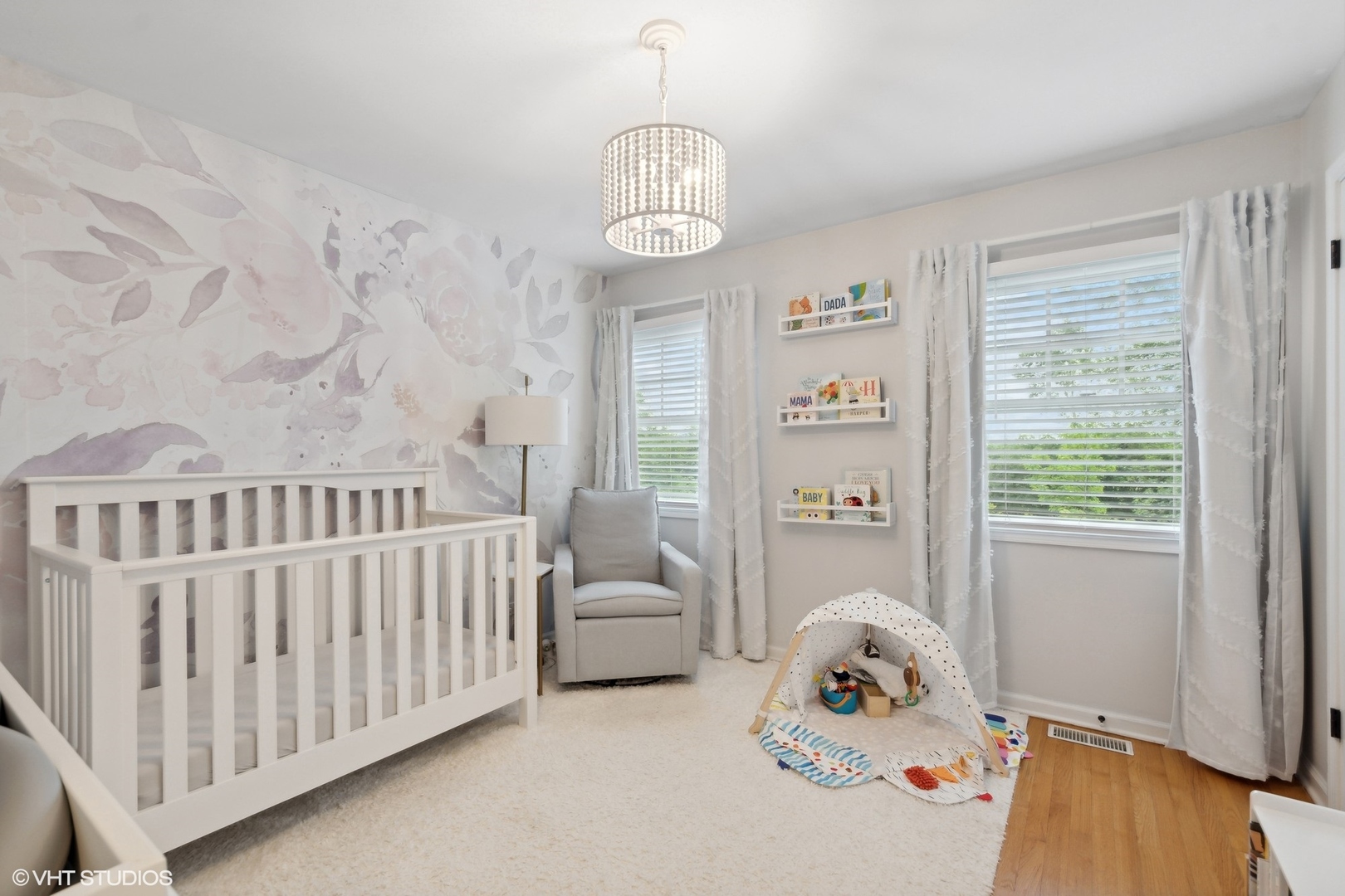 580 East Old Elm Road Lake Forest, IL 60045 - Photo 12 of 23 a bedroom with furniture and a window