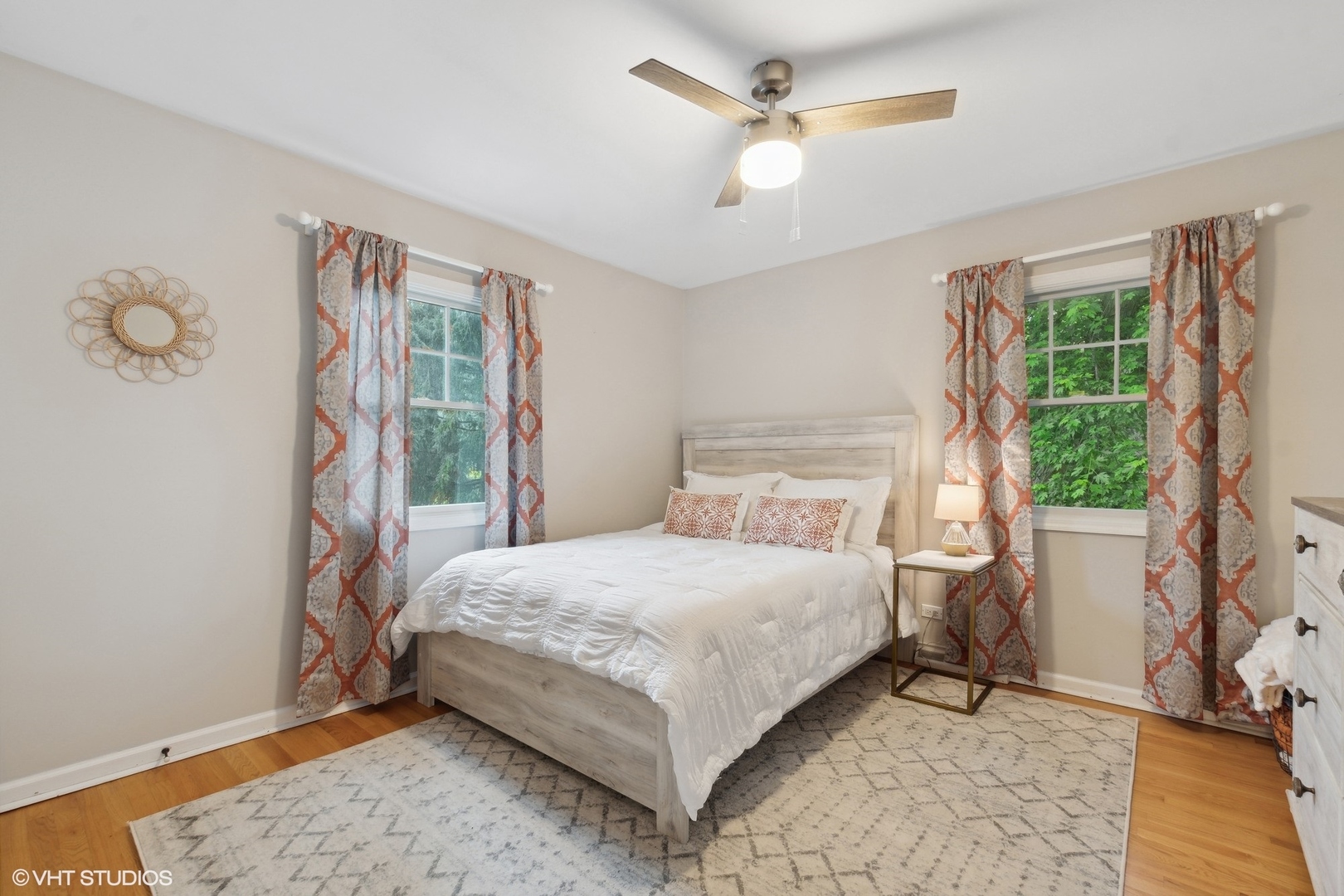 580 East Old Elm Road Lake Forest, IL 60045 - Photo 13 of 23 a bedroom with a large bed and a window