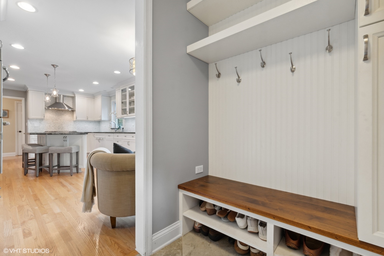 580 East Old Elm Road Lake Forest, IL 60045 - Photo 6 of 23 a kitchen with stainless steel appliances granite countertop a refrigerator and a stove