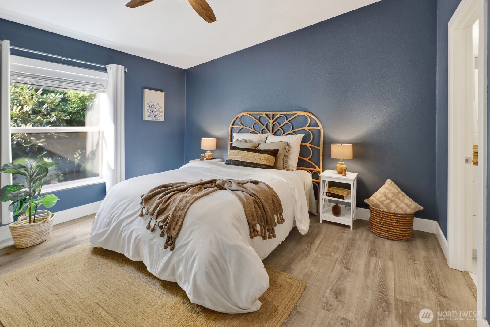 3240 Douglas Road Ferndale, WA 98248 - Photo 15 of 40 a bedroom with a bed and a large window