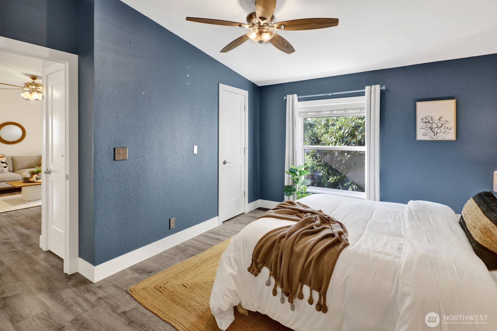 3240 Douglas Road Ferndale, WA 98248 - Photo 17 of 40 a bedroom with a bed and a window