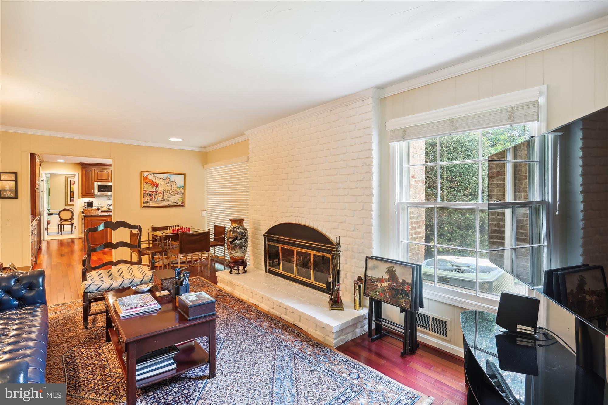 9301 Wooden Bridge Road Potomac, MD 20854 - Photo 33 of 71 Family Room with Gas Fireplace
