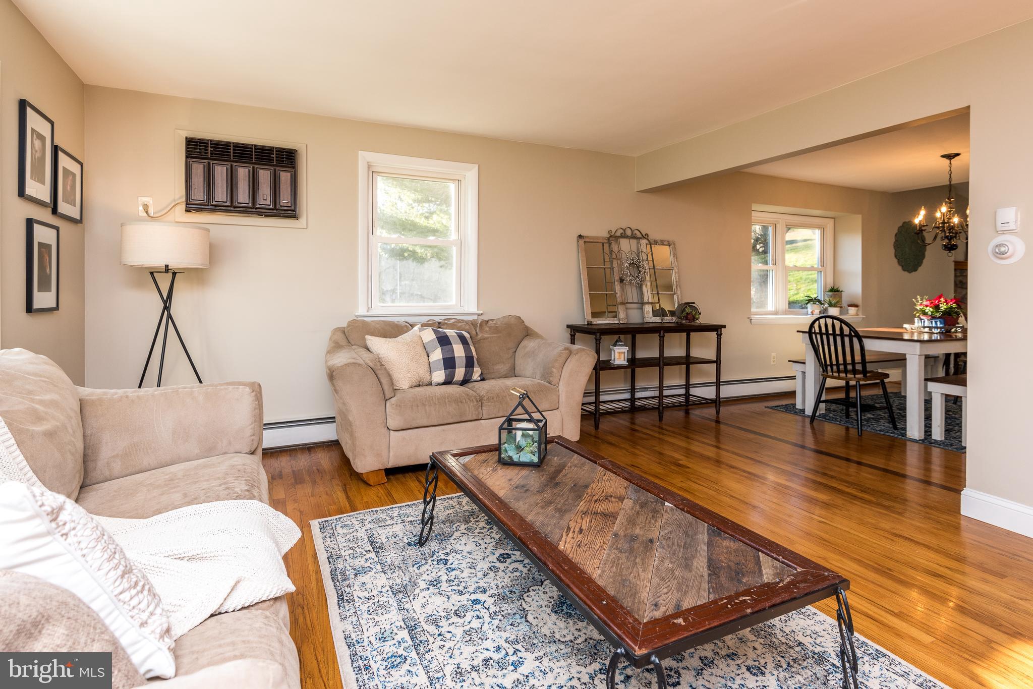 Living Room  towards the Dining Room
