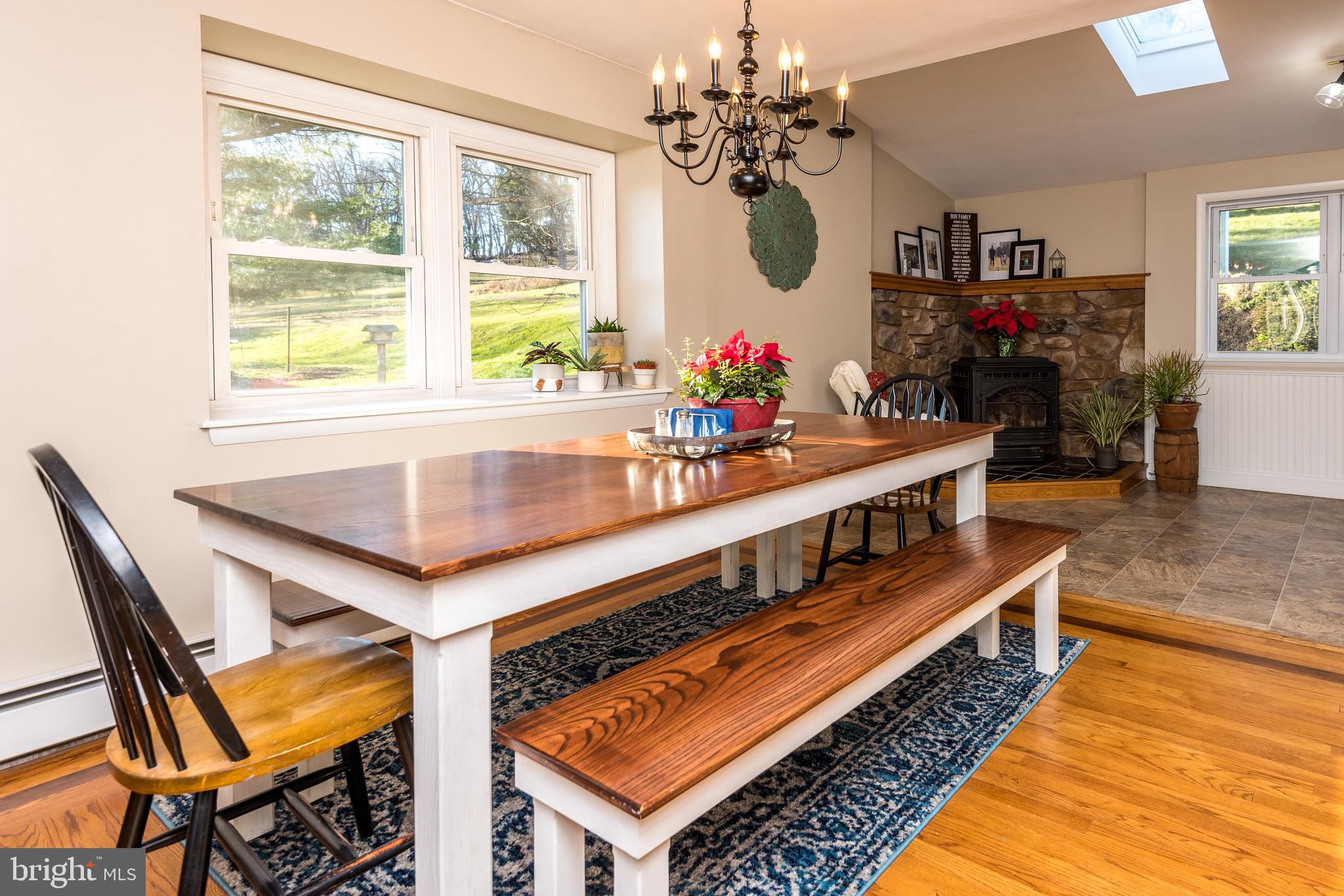 Dining Room open to kitchen and Living Room