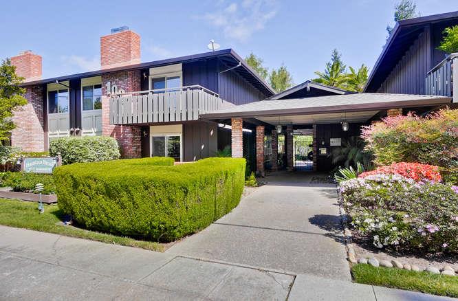 100 East Middlefield Road, Unit 2B Mountain View, CA 94043 - Photo 2 of 28 a view of a house with a garden