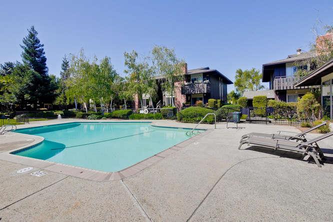 100 East Middlefield Road, Unit 2B Mountain View, CA 94043 - Photo 26 of 28 a view of a house with outdoor space and sitting area