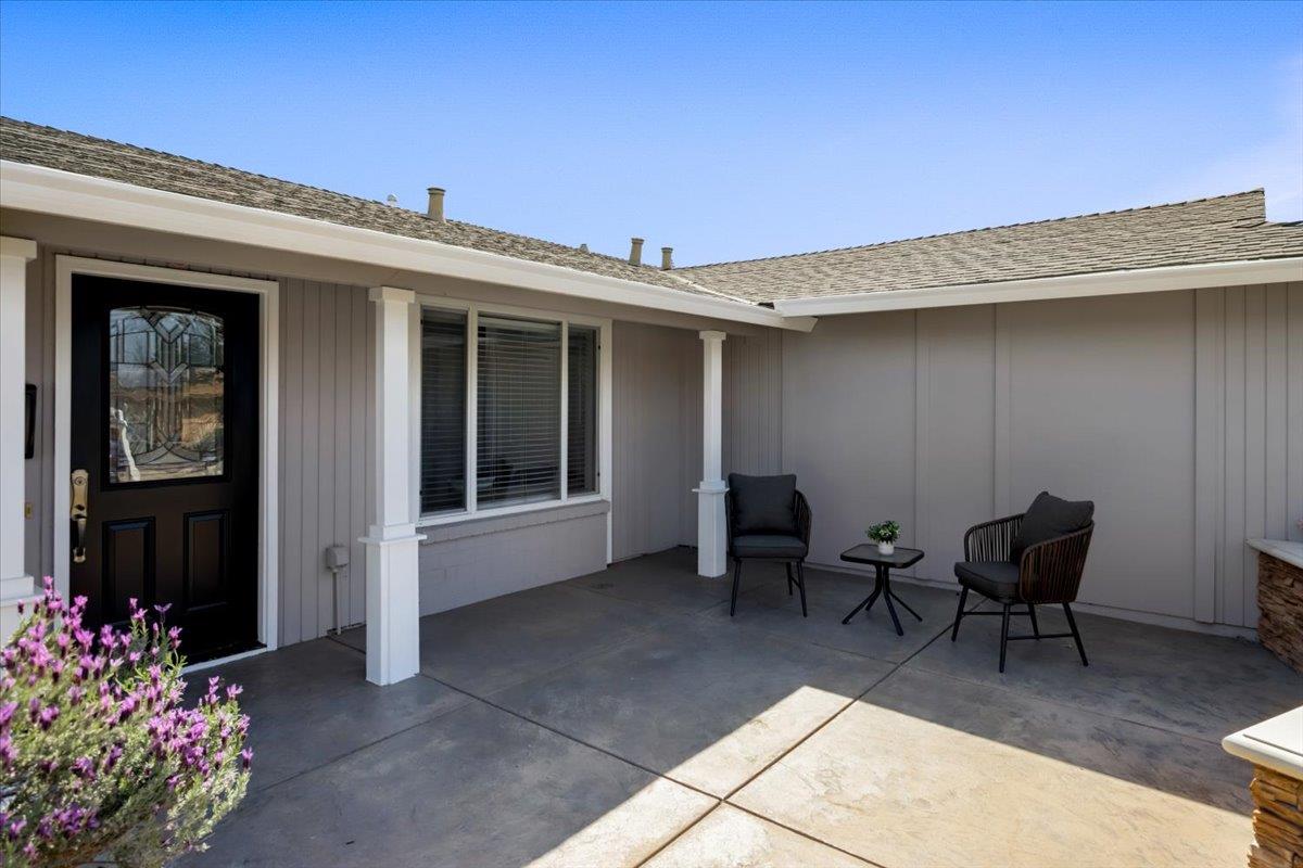 2284 Fallingtree Drive San Jose, CA 95131 - Photo 23 of 32 a view of a entryway door and outdoor seating