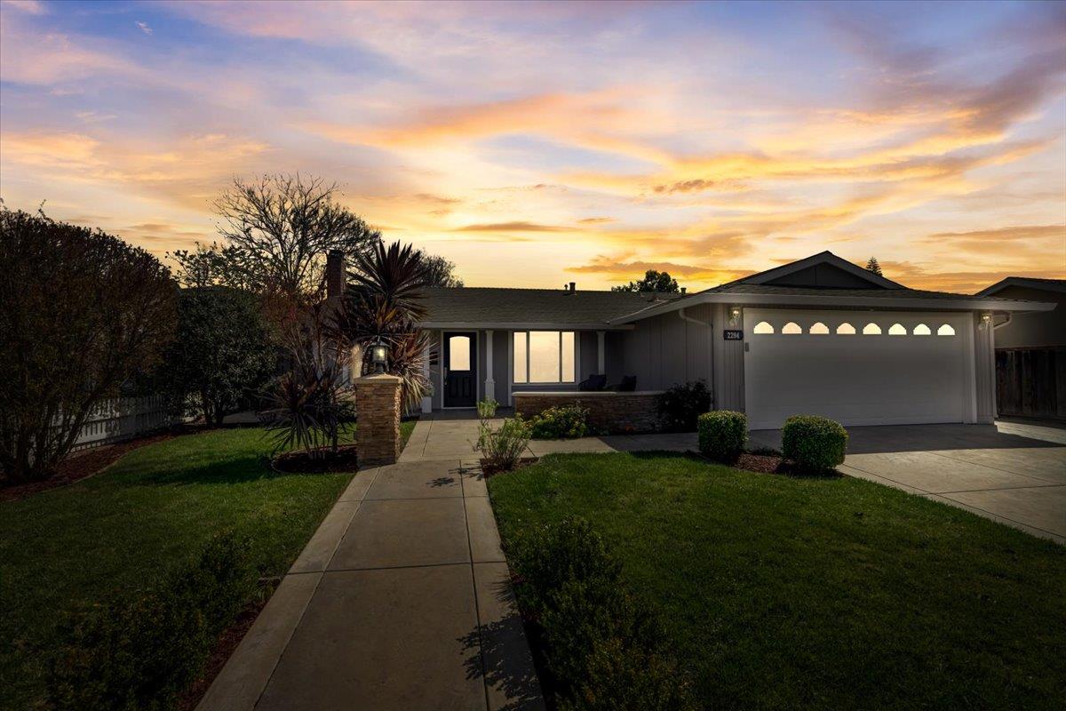 2284 Fallingtree Drive San Jose, CA 95131 - Photo 31 of 32 a front view of a house with garden