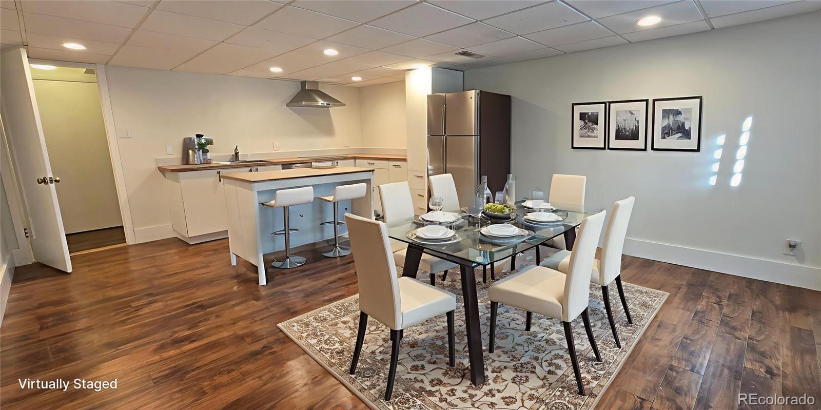 2940 19th Street Boulder, CO 80304 - Photo 1 of 13 a view of a dining room with furniture and wooden floor