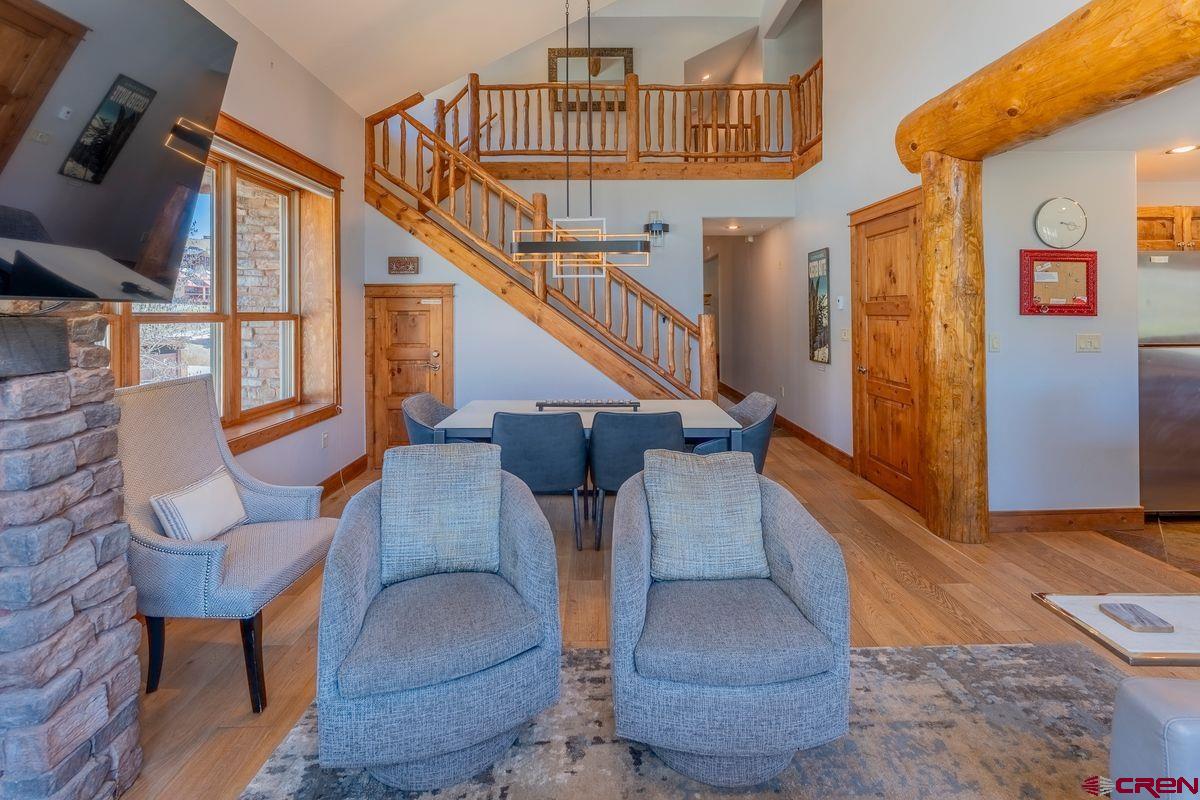 9 Hunter Hill Road, Unit 208 Crested Butte, CO 81225 - Photo 14 of 45 a view of entryway and hall with wooden floor