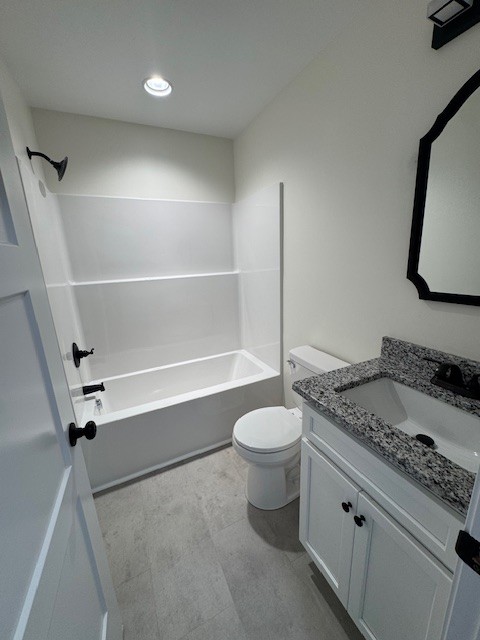 103 Irene Lane Hohenwald, TN 38462 - Photo 14 of 21 a bathroom with a granite countertop sink mirror vanity and toilet