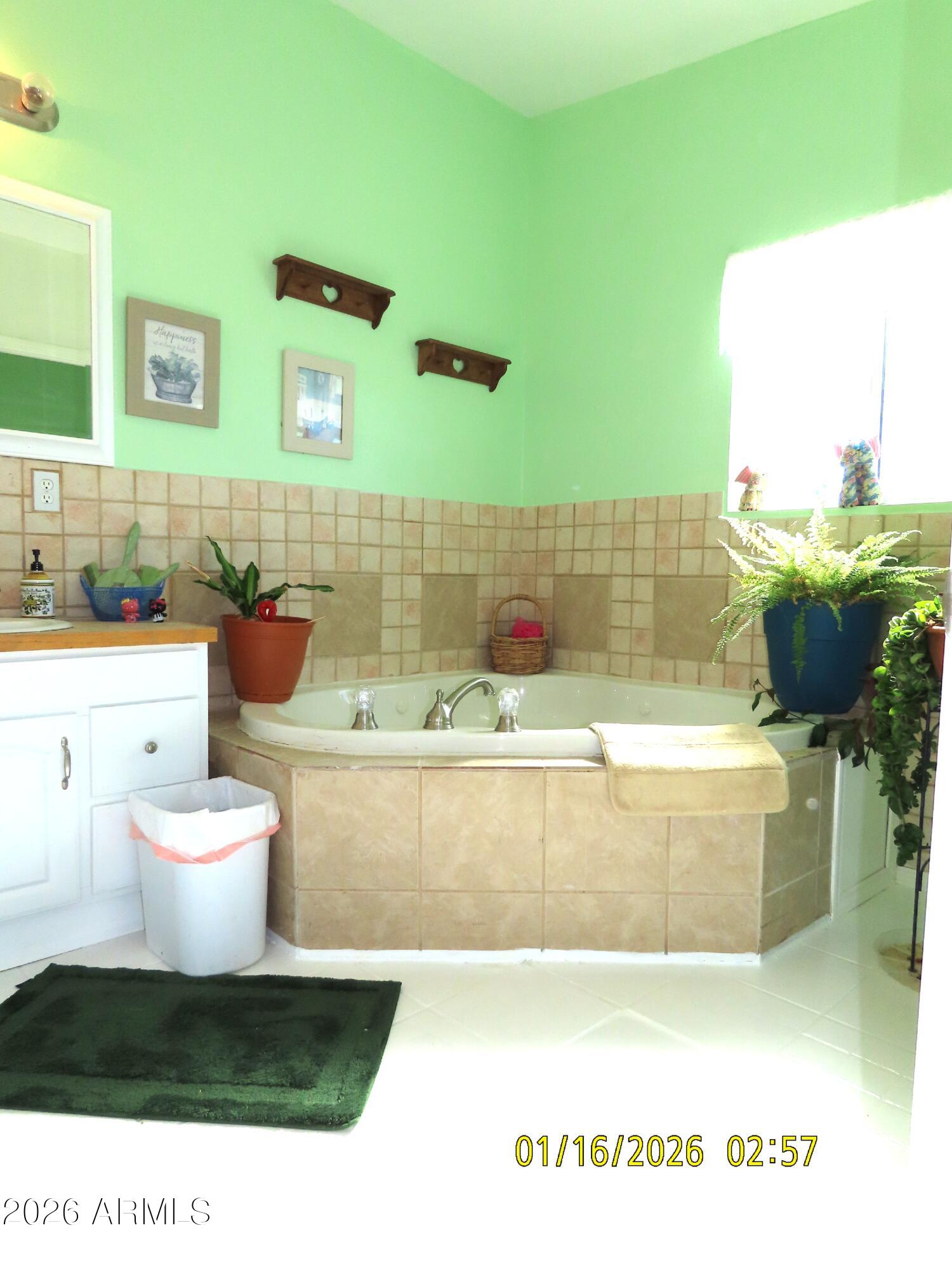 311 North Saddle Vista Road Benson, AZ 85602 - Photo 27 of 36 a bathroom with a toilet sink and mirror