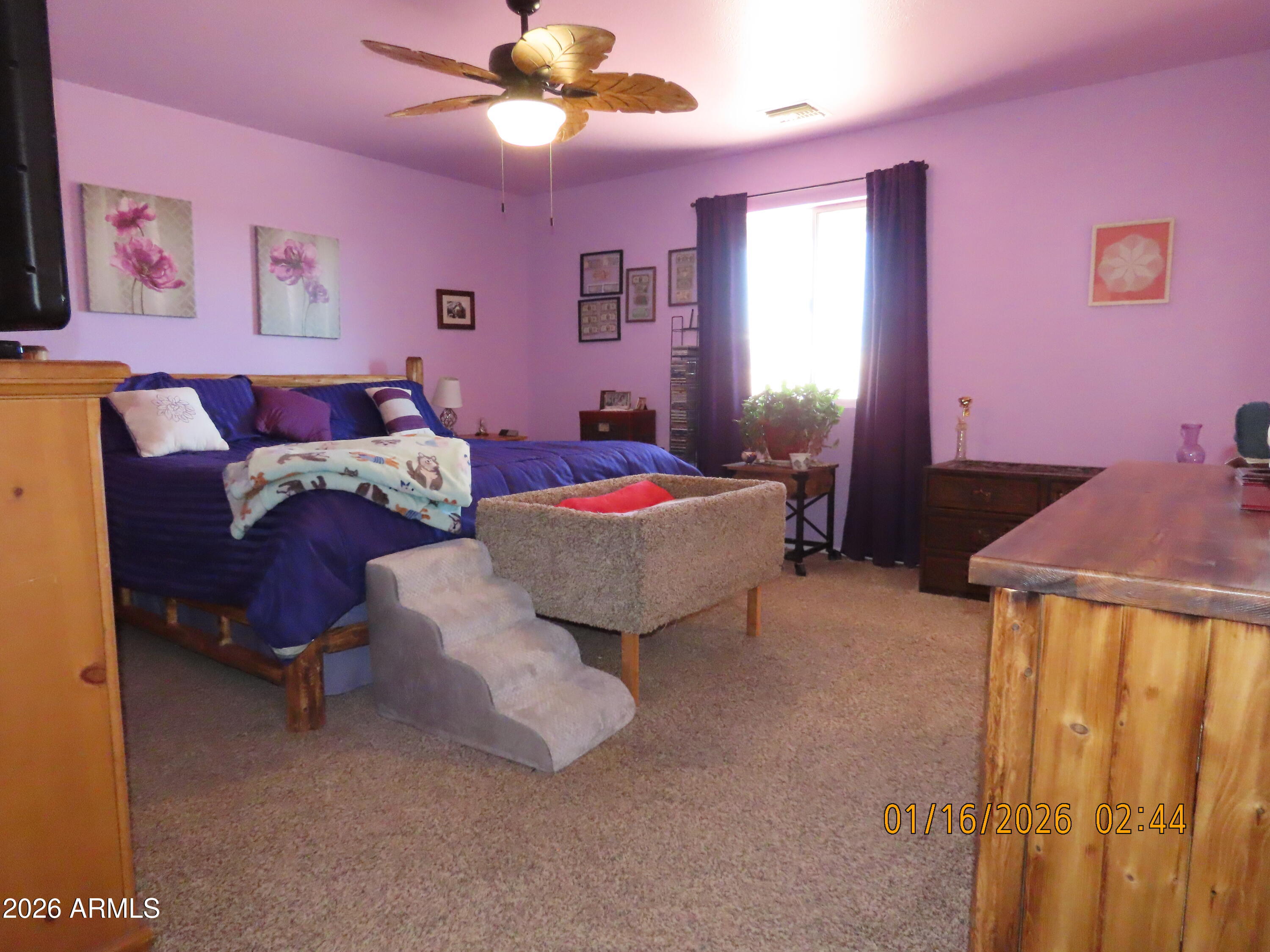 311 North Saddle Vista Road Benson, AZ 85602 - Photo 29 of 36 a bedroom with furniture and a window
