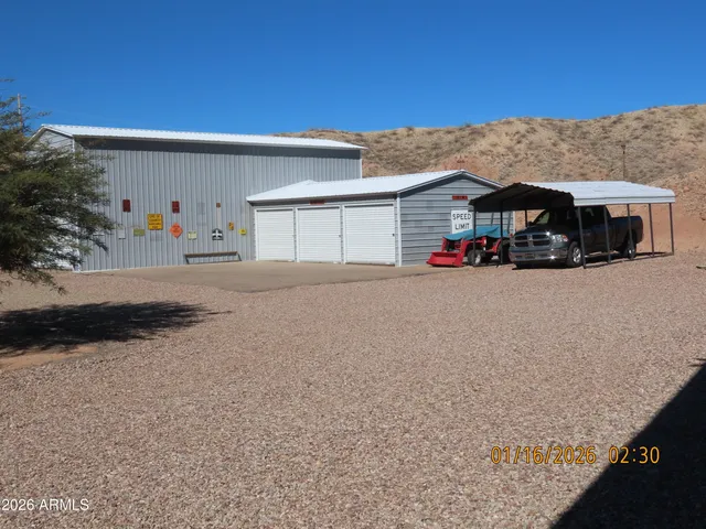 a view of a house with a patio