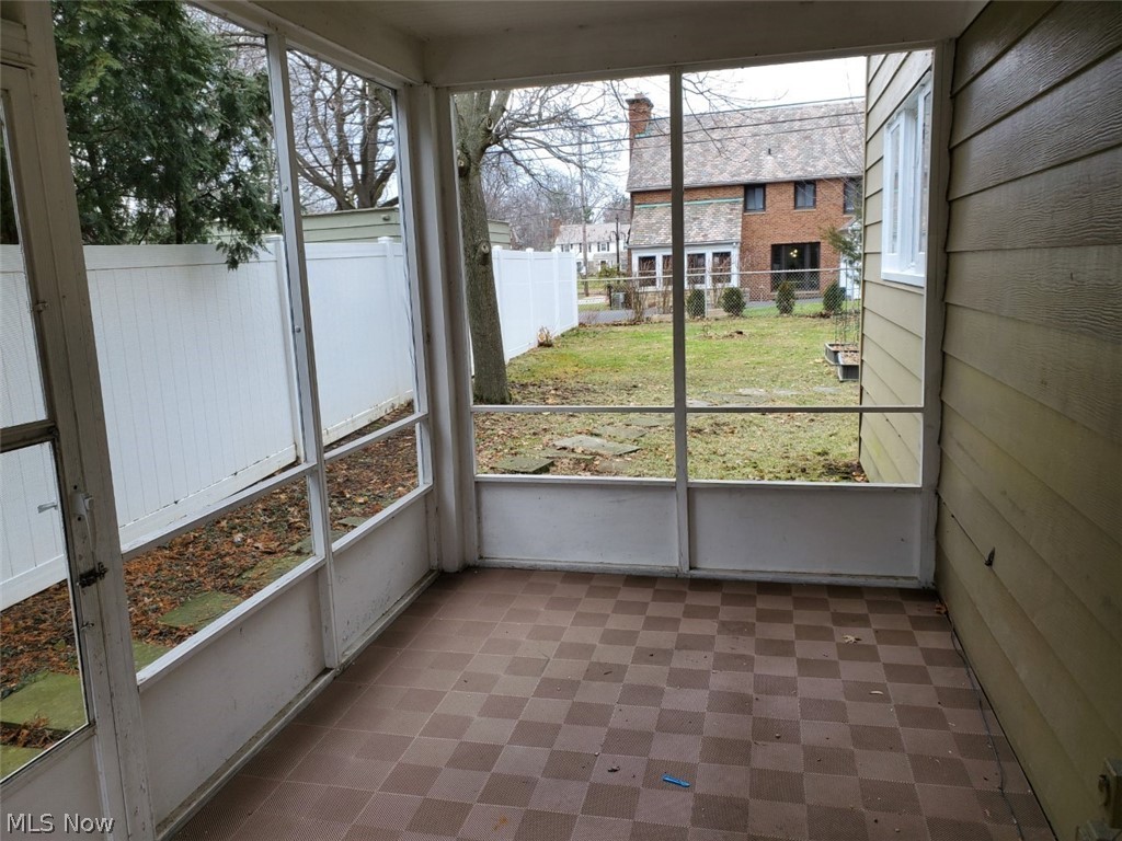 3111 Ludlow Road Cleveland, OH 44120 - Photo 30 of 31 SCREENED IN SIDE SUN PORCH