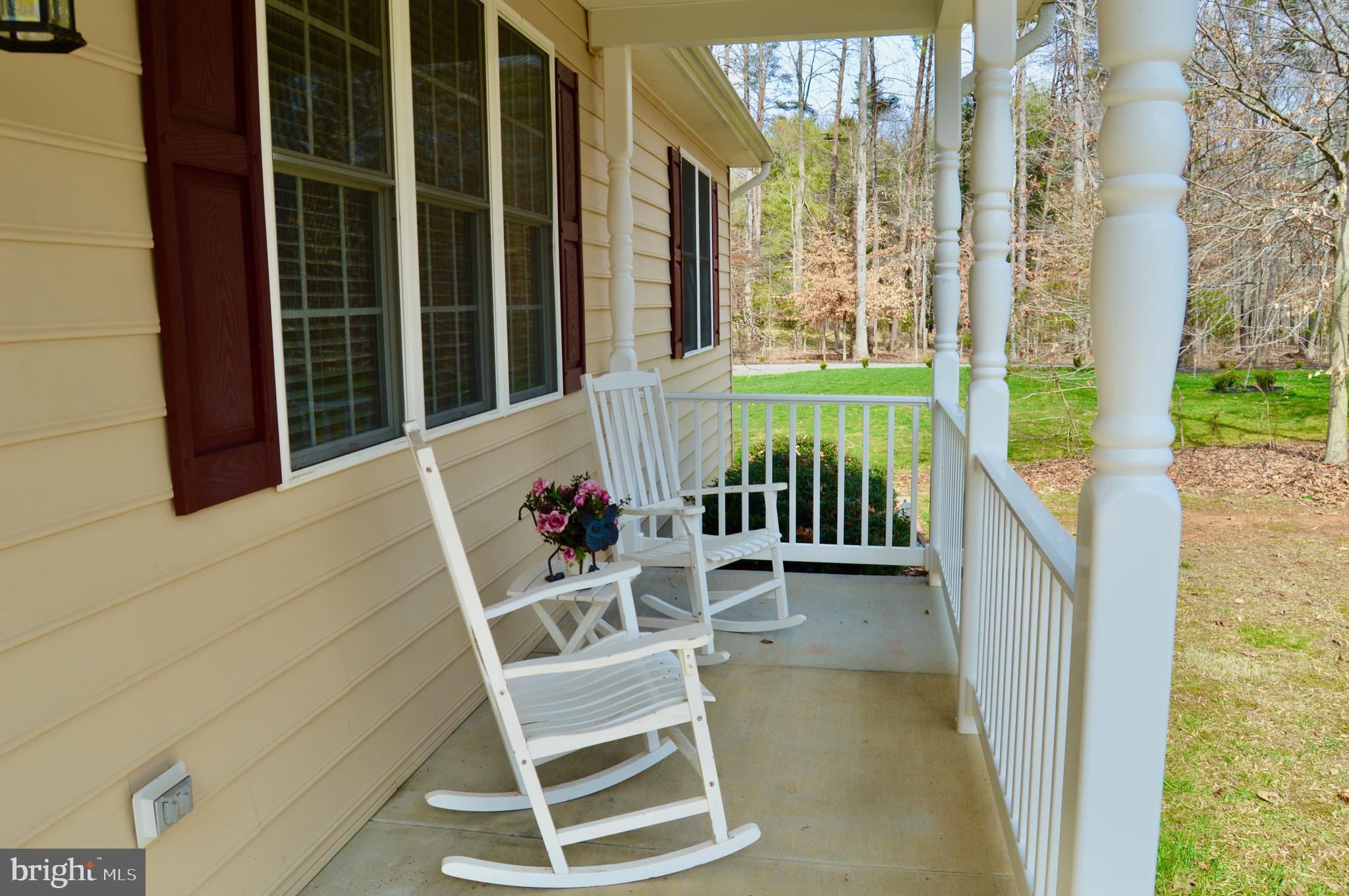 1549 Moody Town Road Bumpass, VA 23024 - Photo 3 of 58 A Rock'n Front Porch!