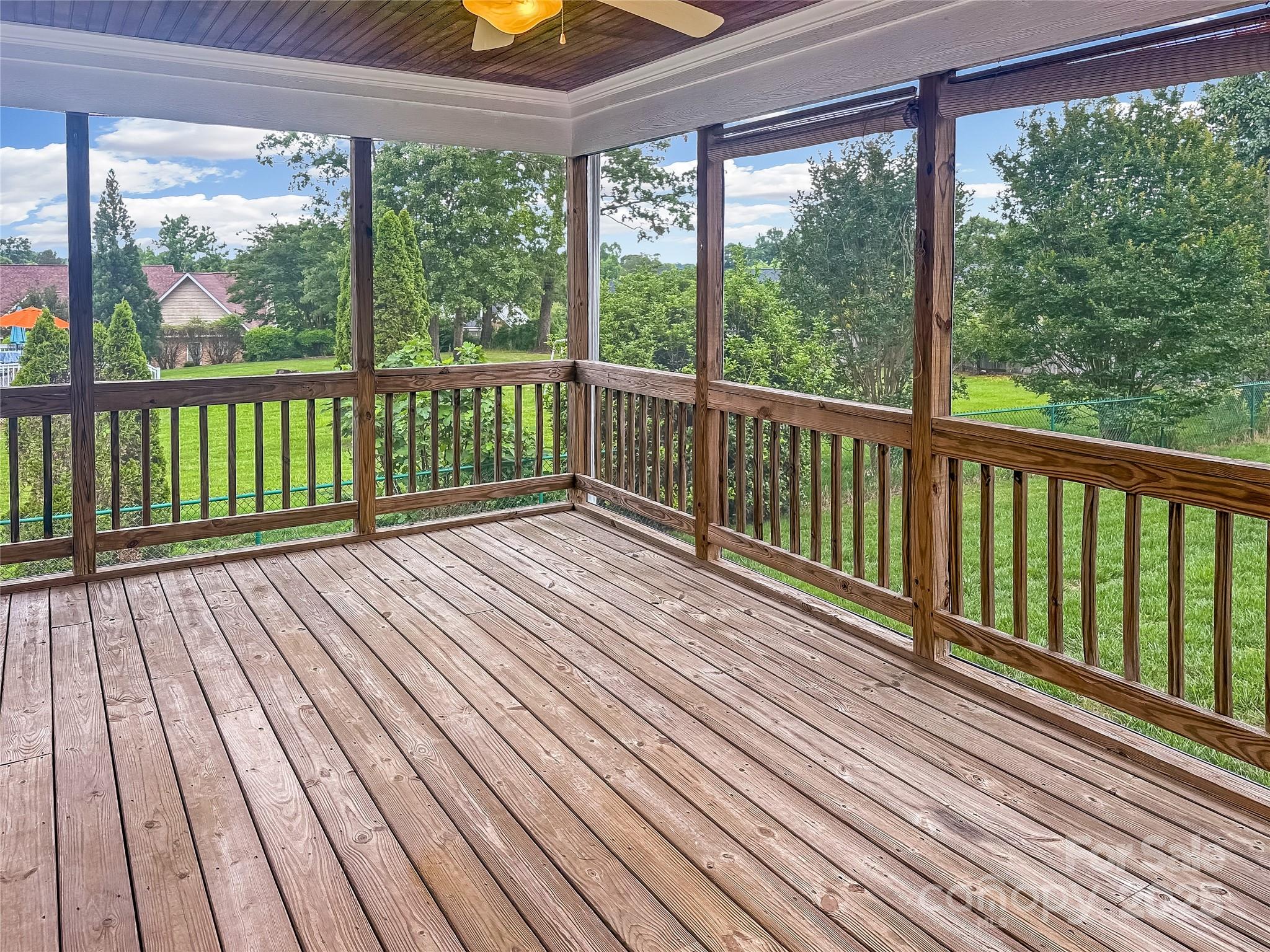 1625 Damascus Circle Conover, NC 28613 - Photo 32 of 40 a view of balcony with wooden floor