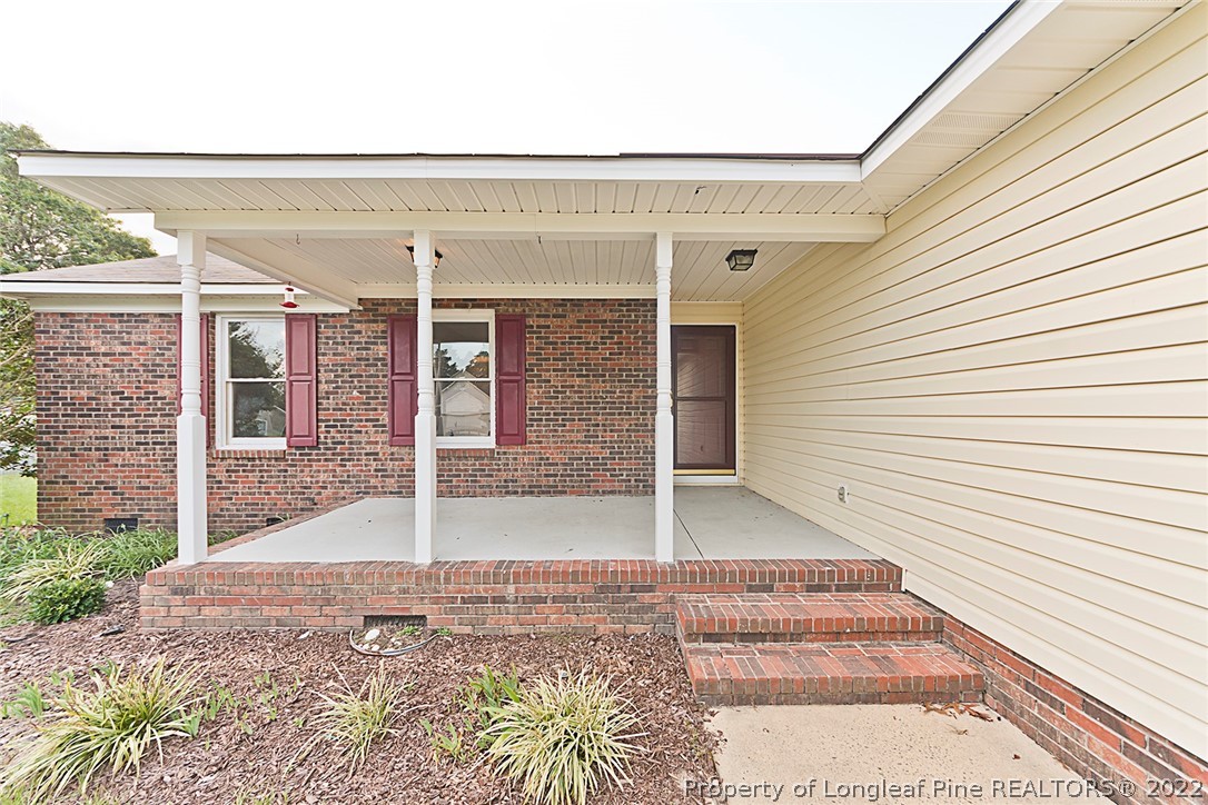 406 Kernstown Road Raeford, NC 28376 - Photo 3 of 22 a view of a porch
