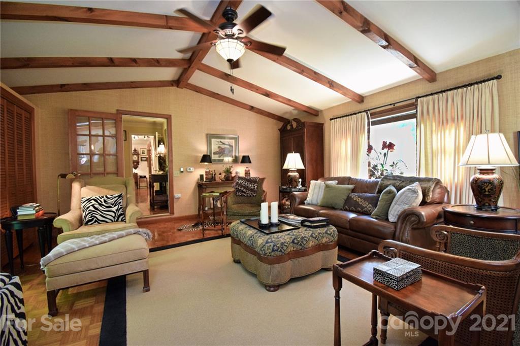 5424 Castle Ford Road Boone, NC 28607 - Photo 41 of 48 a living room with furniture and a large window