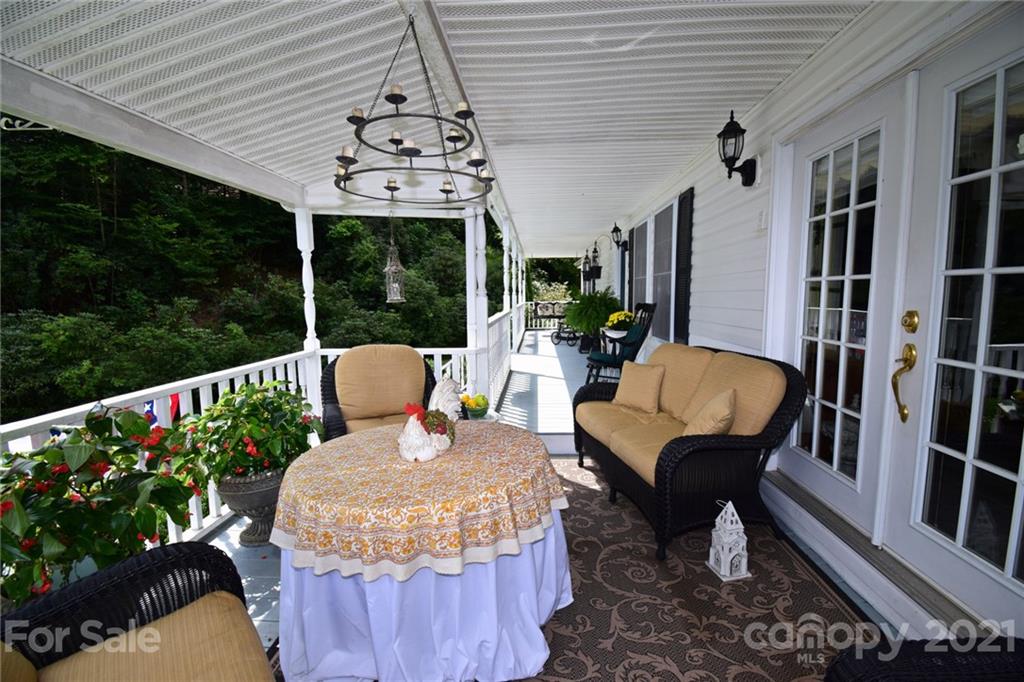 5424 Castle Ford Road Boone, NC 28607 - Photo 9 of 48 a view of a patio with furniture