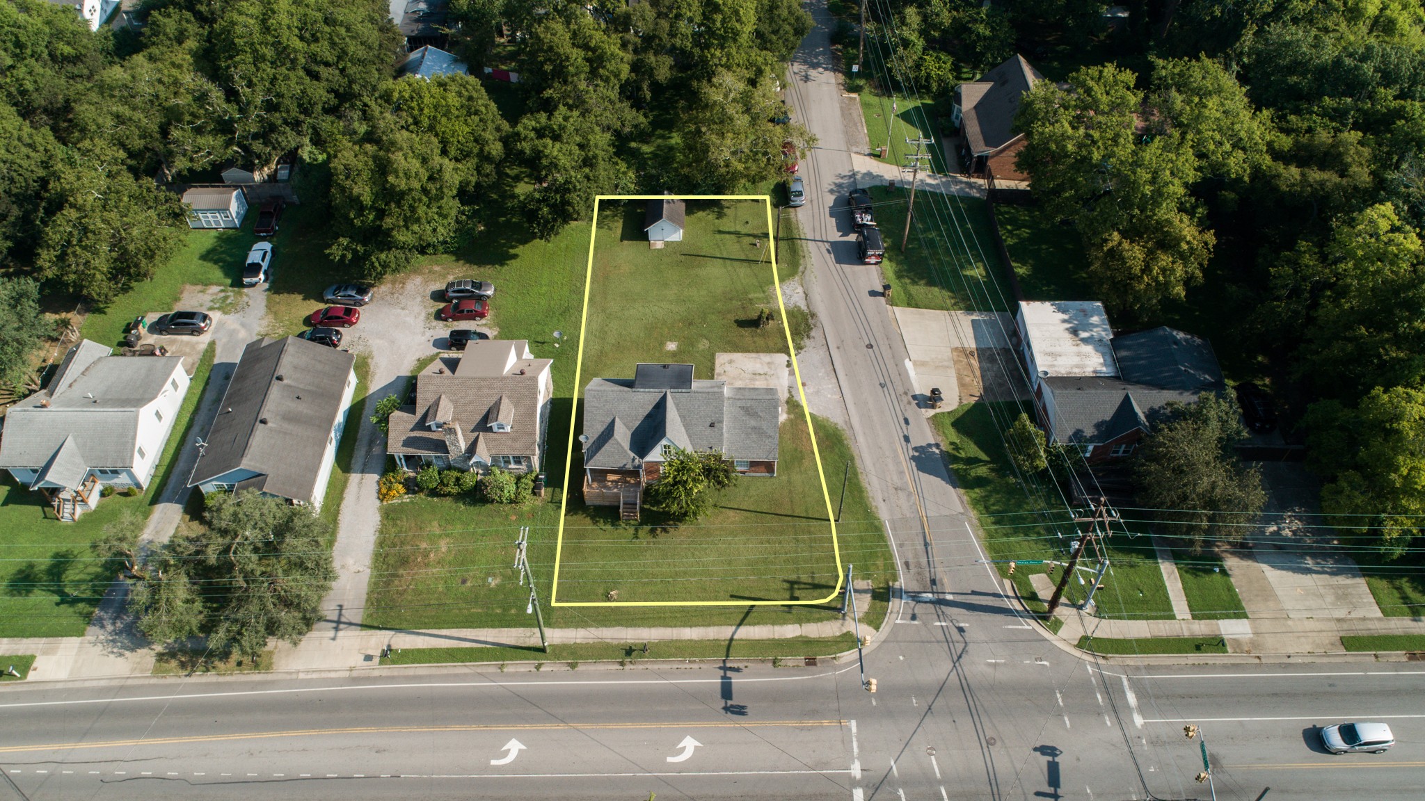 343 Neelys Bend Road Madison, TN 37115 - Photo 18 of 28 an aerial view of a house