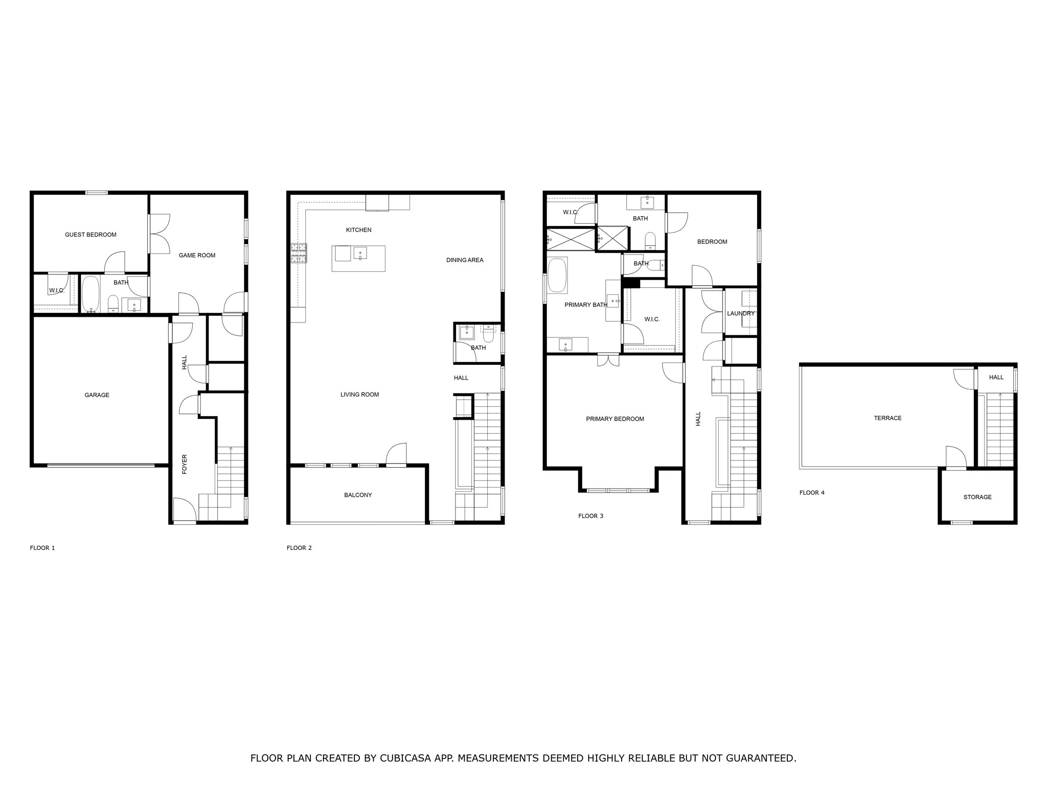 1505 Detering Street Houston, TX 77007 - Photo 27 of 27 a picture of a floor plan