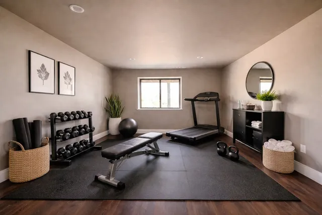 a view of city and a lake