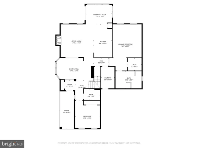 a picture of a floor plan