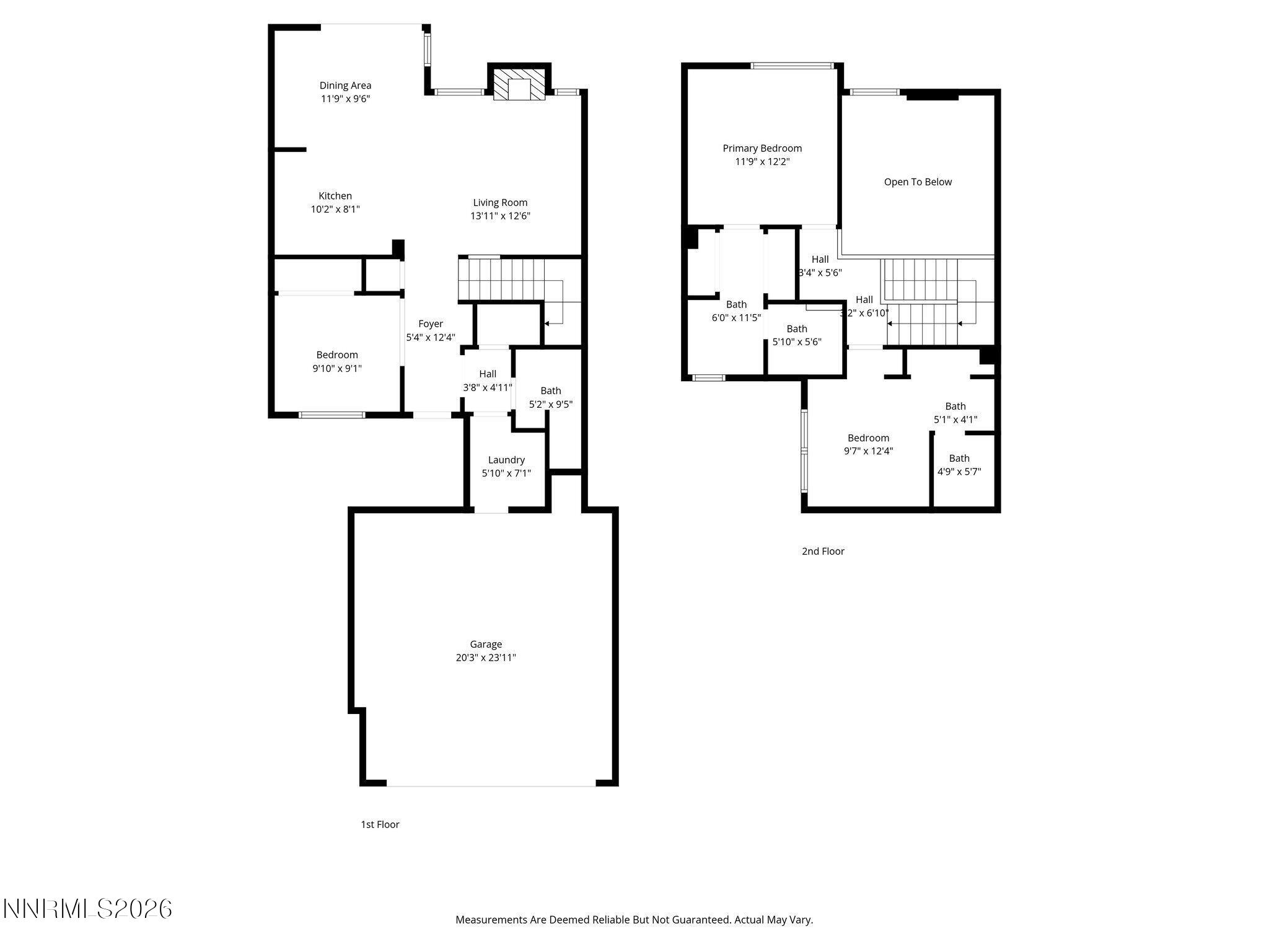 3170 Oakshire Court Reno, NV 89509 - Photo 43 of 43 Floorplan 2 (1)