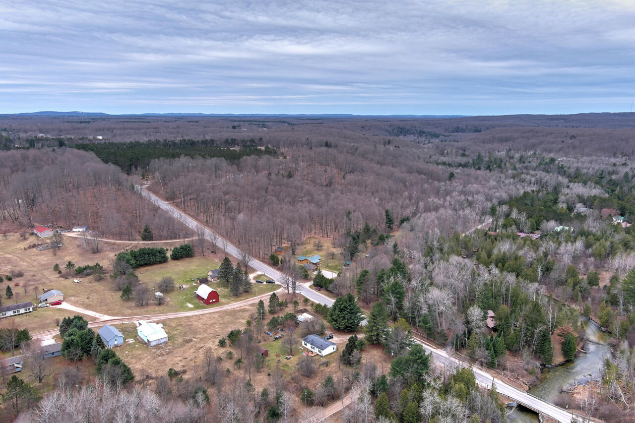 1670 North Haze Road Beulah, MI 49617 - Photo 66 of 68 1-Aerial-View-1