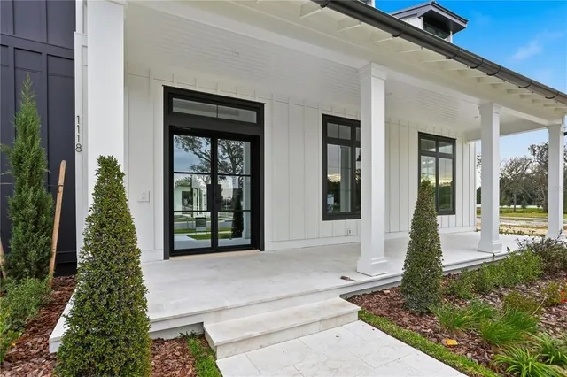 a living room filled with furniture