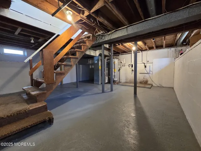 a view of under construction room and staircase