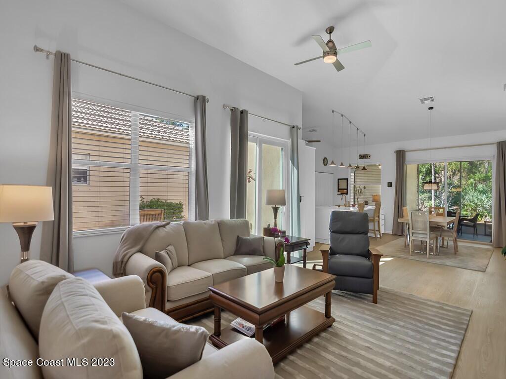 5621 Spanish River Road Fort Pierce, FL 34951 - Photo 3 of 34 a living room with furniture and a large window