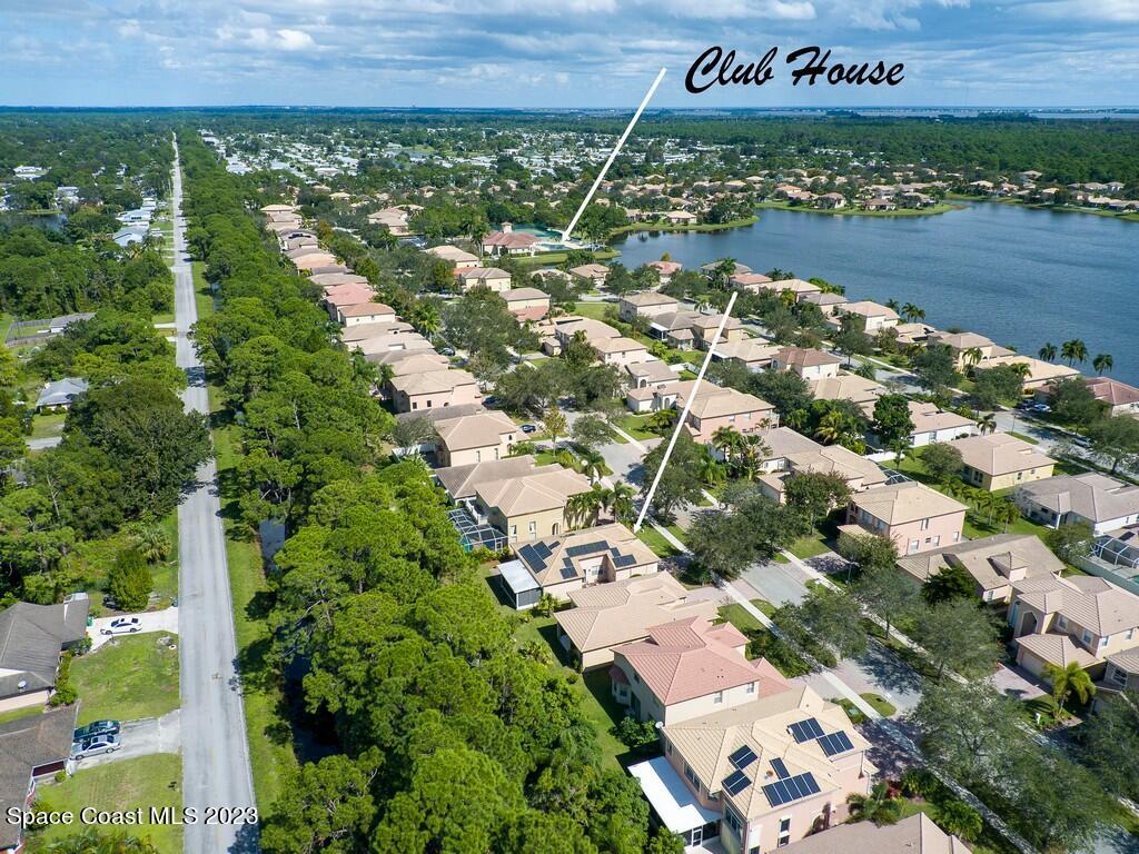 5621 Spanish River Road Fort Pierce, FL 34951 - Photo 34 of 34 an aerial view of residential building and car parked