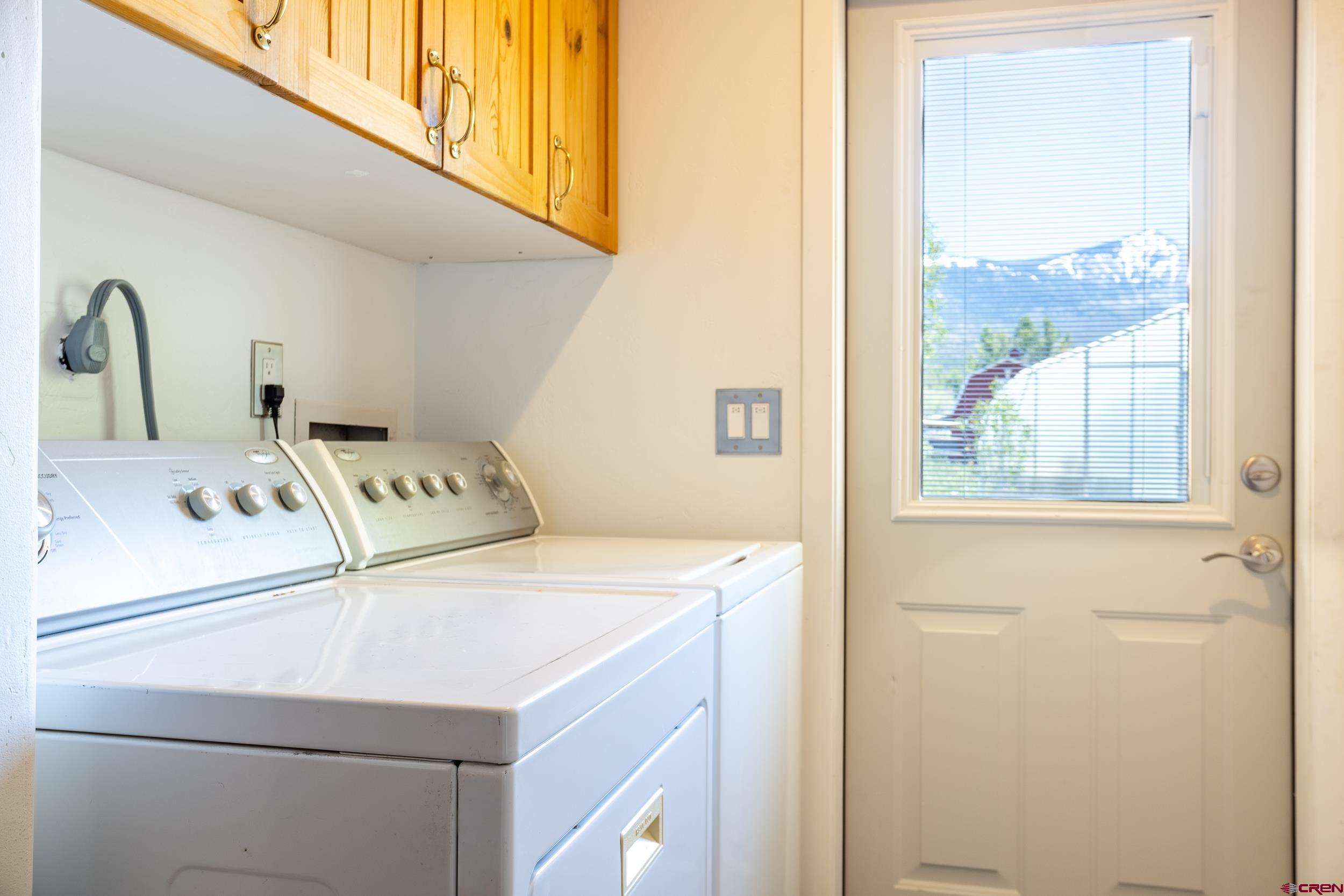 42224 Foothills Road Paonia, CO 81428 - Photo 22 of 40 a utility room with dryer and washer