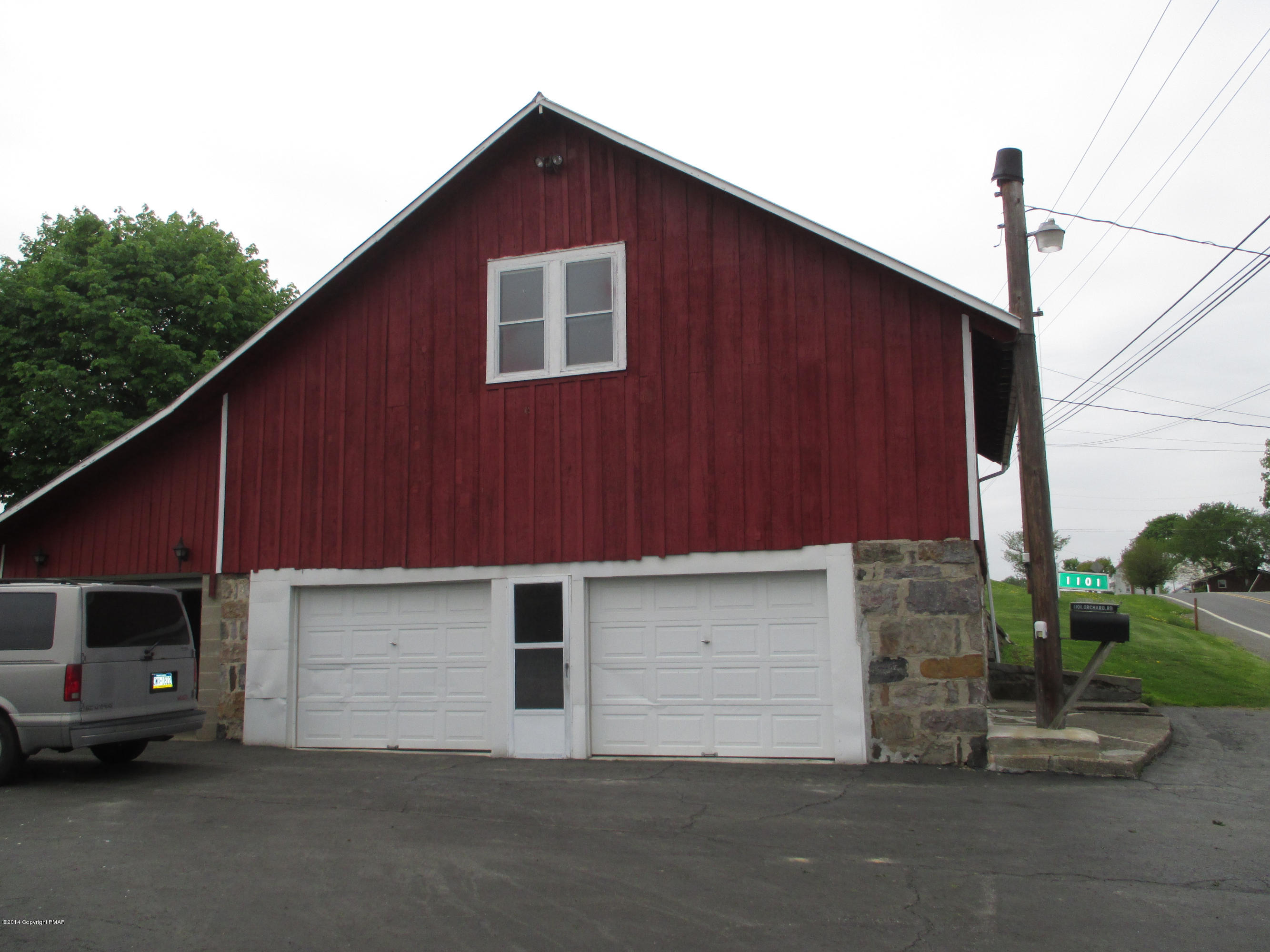 1101 Orchard Road Mount Bethel, PA 18343 - Photo 16 of 22 Bottom of Bank Barn Has a Three Car Gara