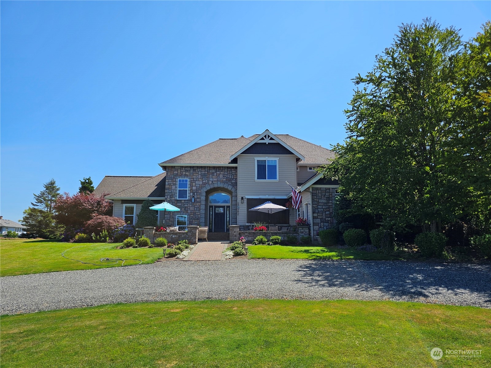2949 Unick Road Ferndale, WA 98248 - Photo 1 of 1 a front view of house with yard and green space