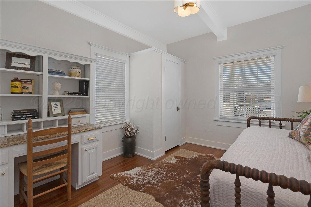 2007 6th Avenue Canyon, TX 79015 - Photo 16 of 33 a bedroom with furniture and window