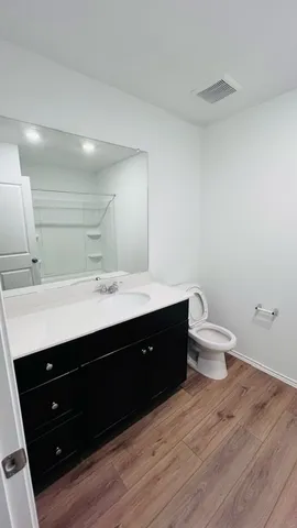 a bathroom with a sink and a toilet