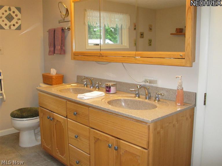7750 Pyle South Amherst Road Amherst, OH 44001 - Photo 15 of 24 Master Bathroom Double Sink