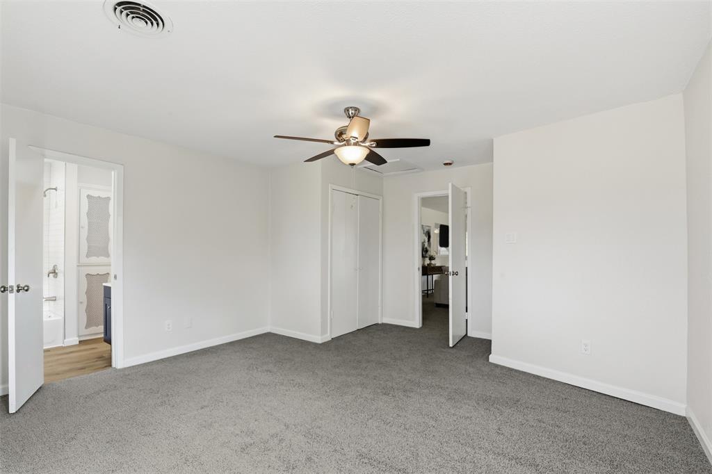 2212 Briardale Road Fort Worth, TX 76119 - Photo 19 of 25 a view of a livingroom with a ceiling fan