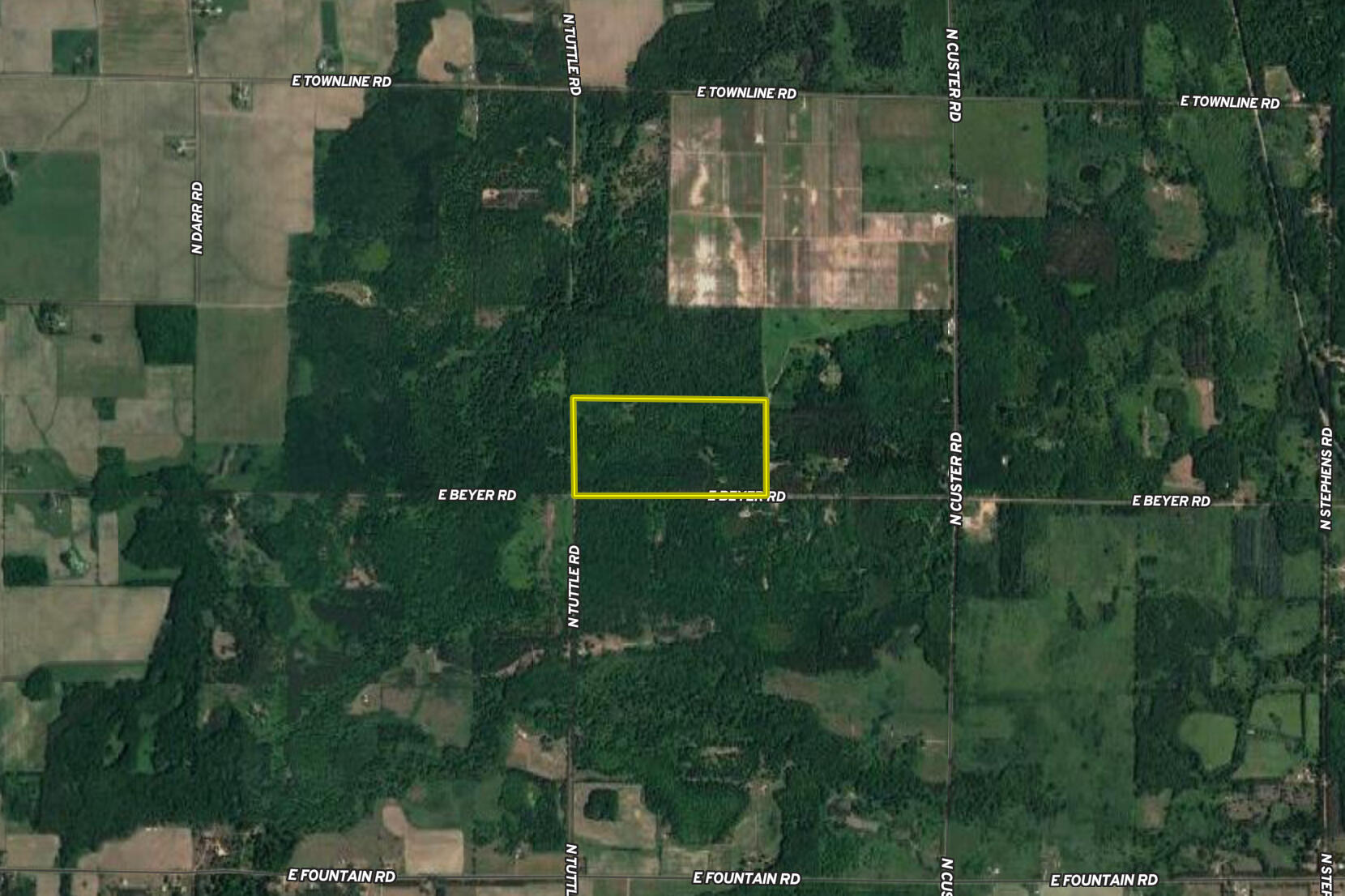 1878 East Beyer Road Free Soil, MI 49411 - Photo 48 of 49 Aerial 2