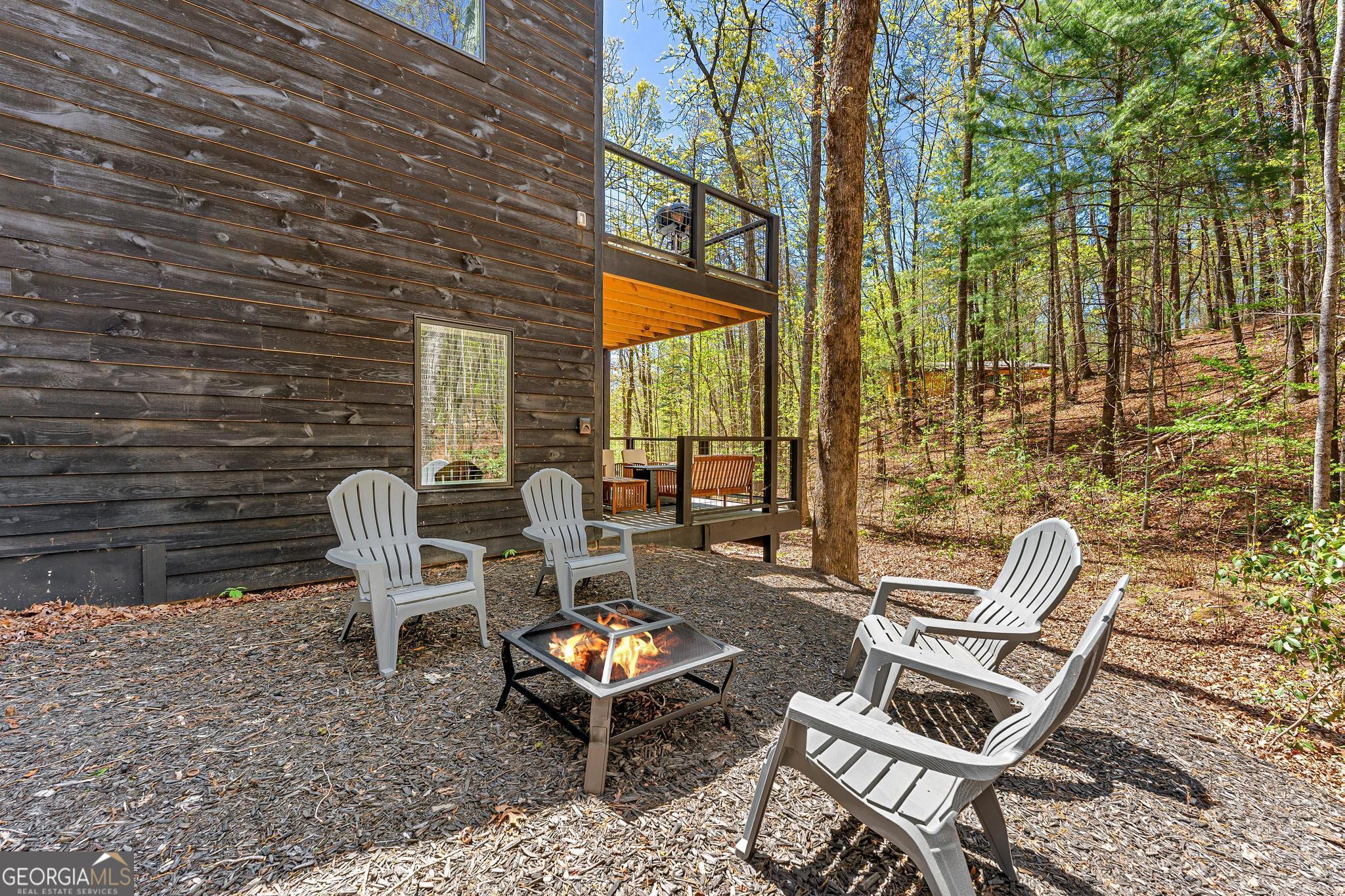150 Clarice Lane Sautee Nacoochee, GA 30571 - Photo 36 of 42 a building outdoor space with patio furniture